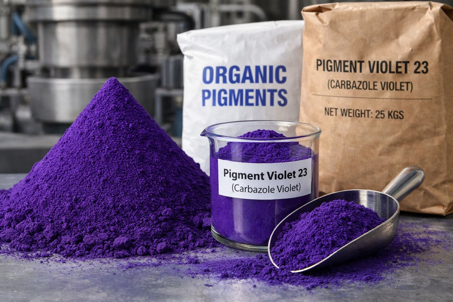 Pigment Violet 23 (Bluer Tone)
