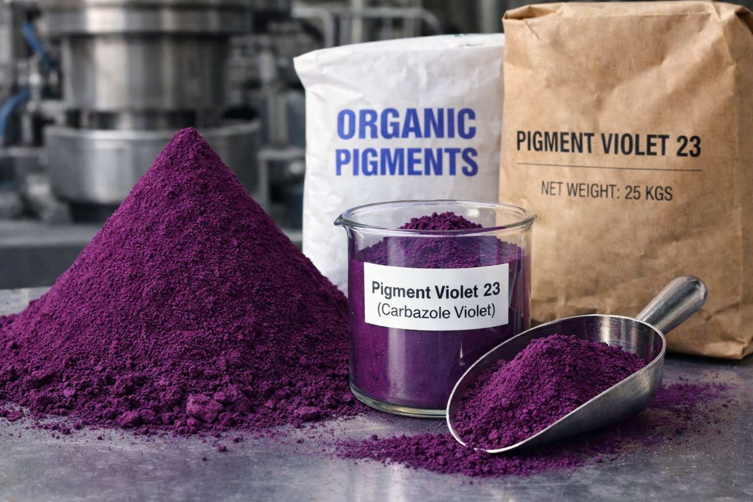 Pigment Violet 23 (Redder Tone) – Carbazole Violet