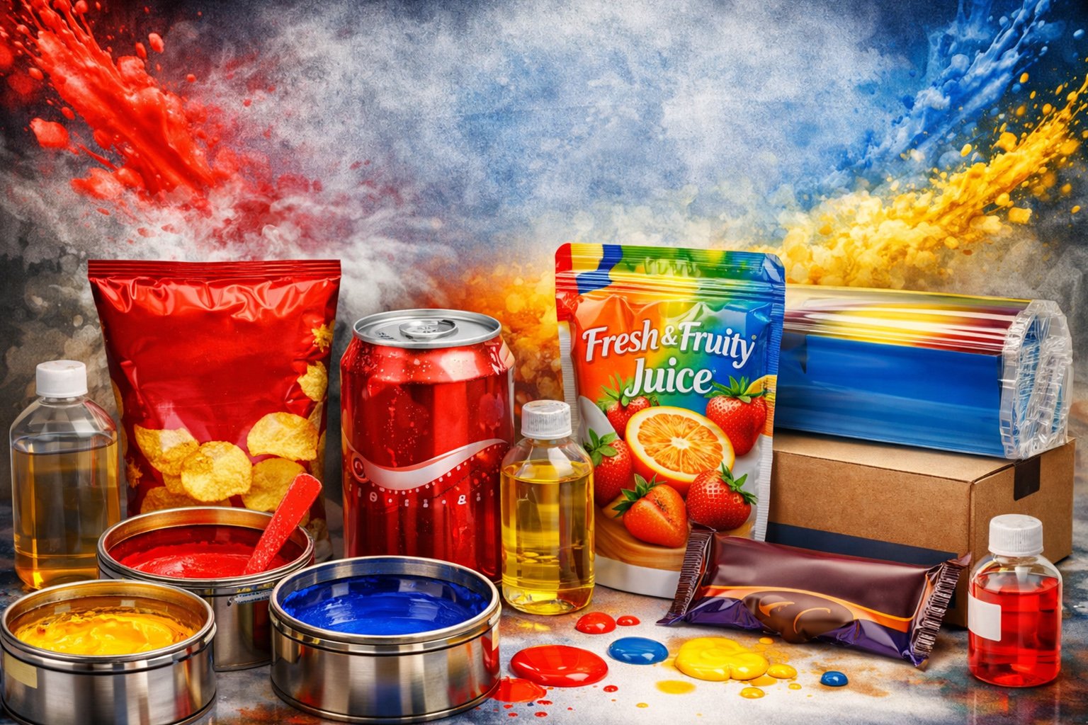 Solvent-based Packaging Inks